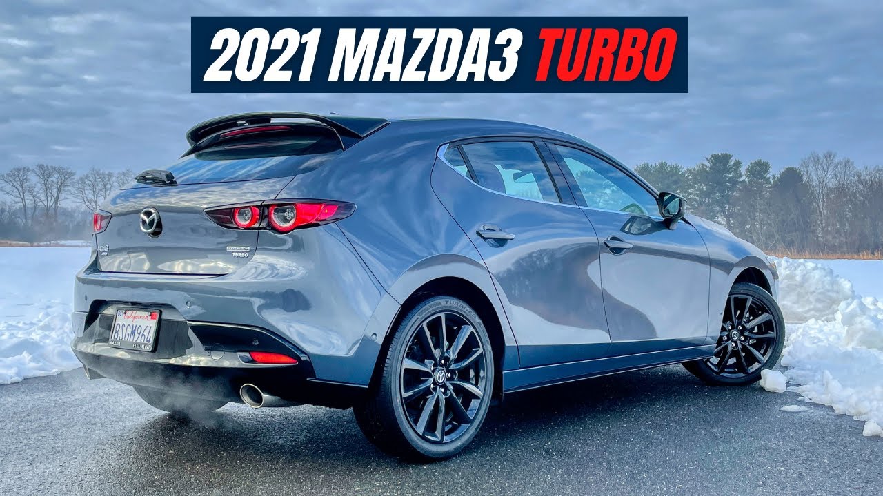2021 Mazda 3 Turbo Review - A FUN Hot Hatchback