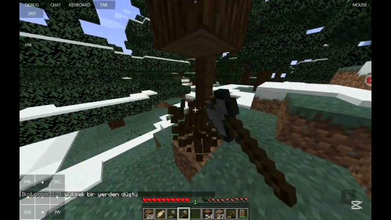 MİNECRAFT SURVİVAL 2. BÖLÜM#kesfet#kesfetbenionecikart#mineceaft#survival @ShawolXEla