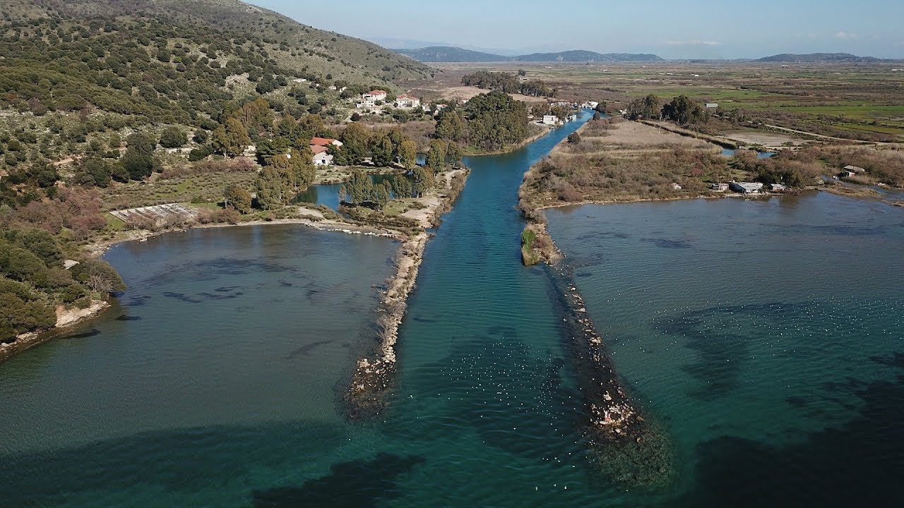 Βαλτί Αιτωλοακαρνανίας, το απόλυτο ψαροχώρι ΑΝΩΘΕΝ - Aerial video by drones Dji
