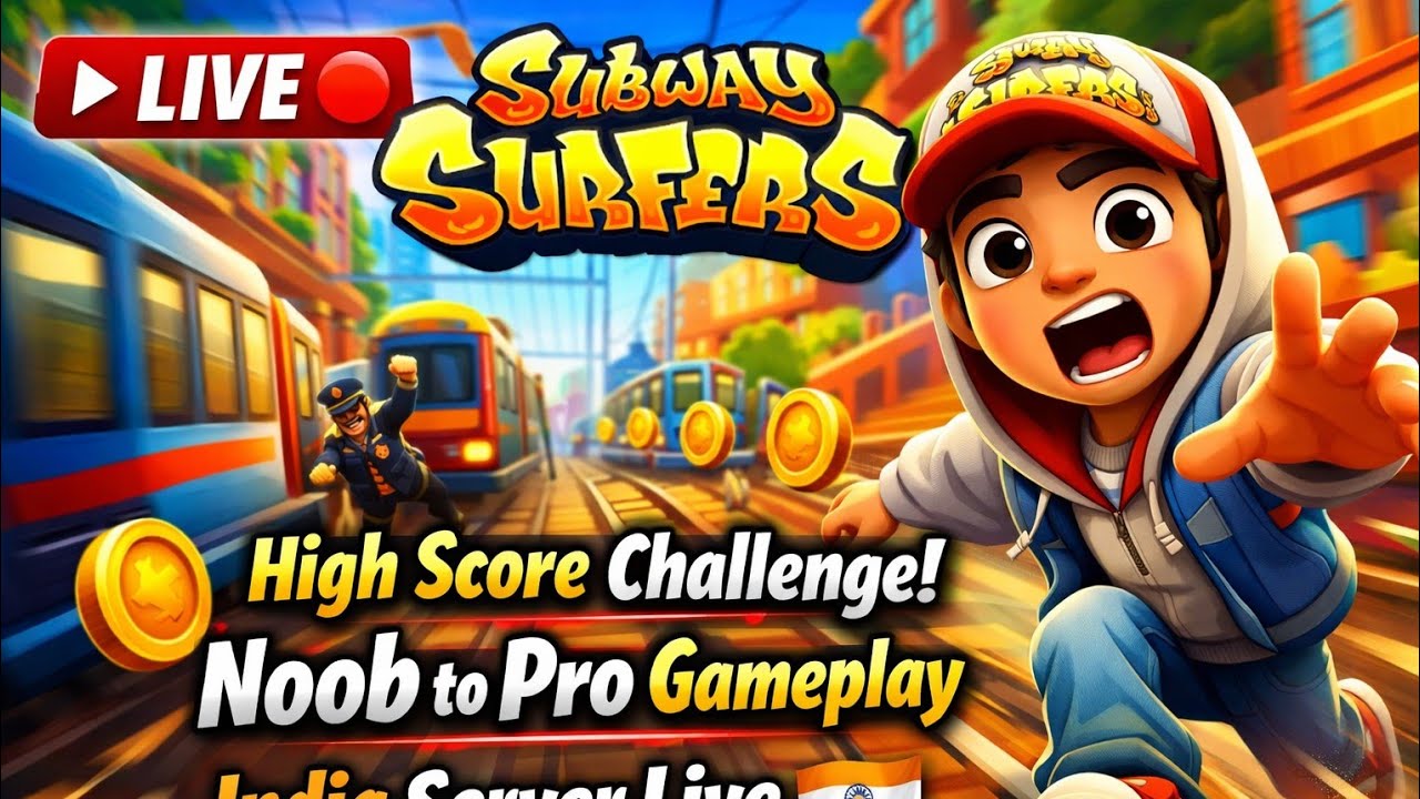 🔴 LIVE Subway Surfers | High Score Challenge 🚀 Aaj Banega Naya Record! | Subway Surfers Live 🔥