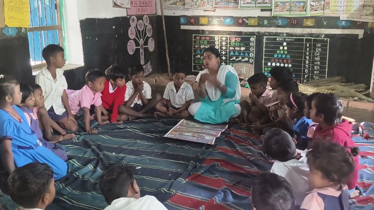 DECE PROJECT ACTIVITY -4 ( ଏକ ଗପ ମାଧ୍ୟମରେ  ପିଲାମାନଙ୍କୁ ଆସ ପଢେଇବା-