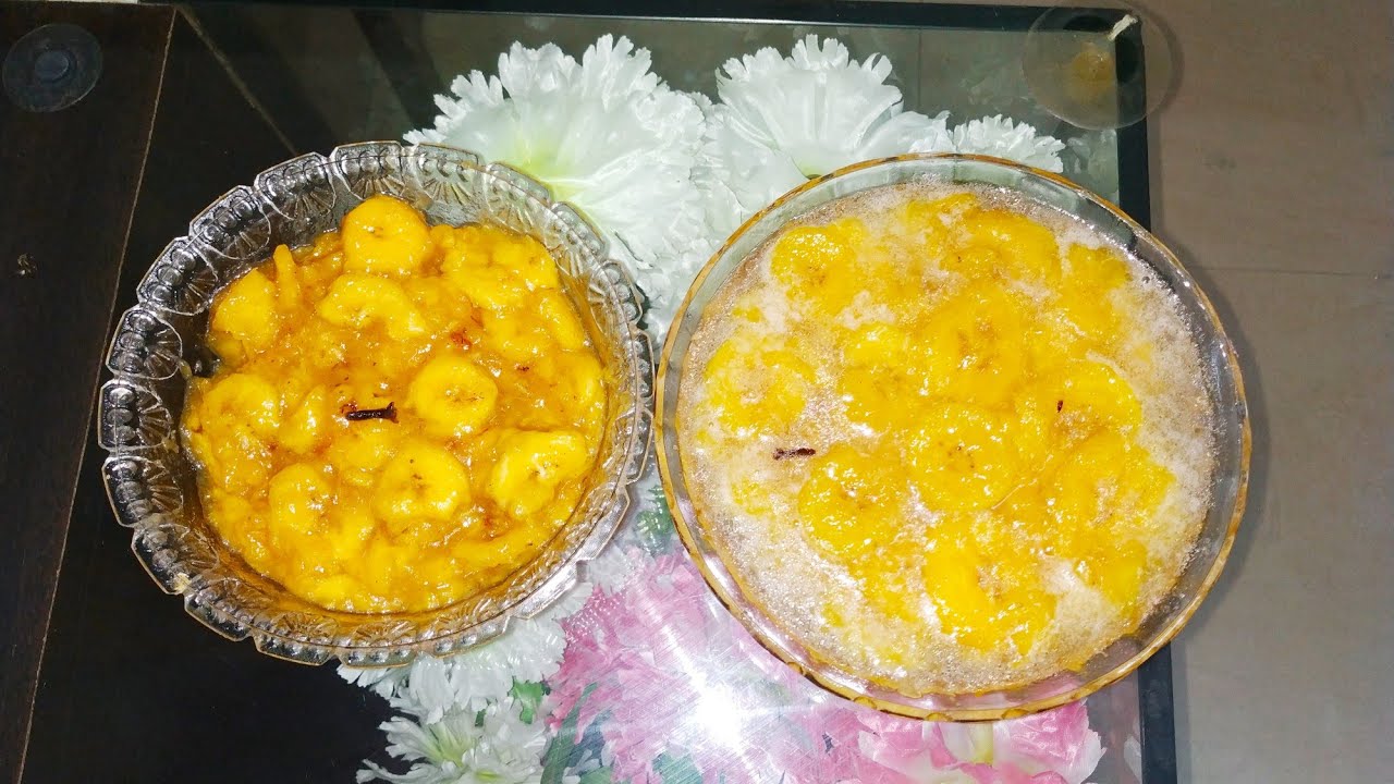 Goan Style Mandoli Banana Halwa || 2 Types of Banana halwa || Konkani with Subtitles || Sweet Halwa