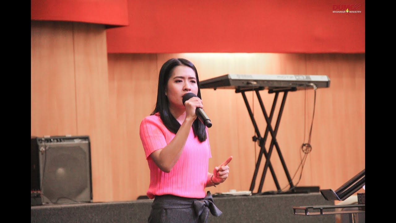 နှုတ်ကို ကျယ်စွာဖွင့်ပါ  | Pastor Sarah Aye