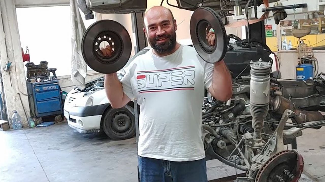 Cum am SCHIMBAT discurile de frana si rulmentii la PASSAT