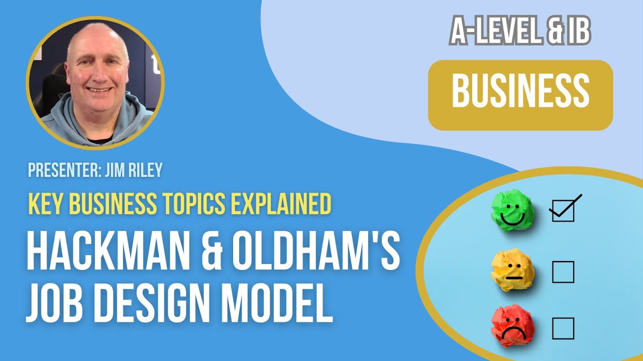 Hackman & Oldham's Job Design Model | A-Level & IB Business