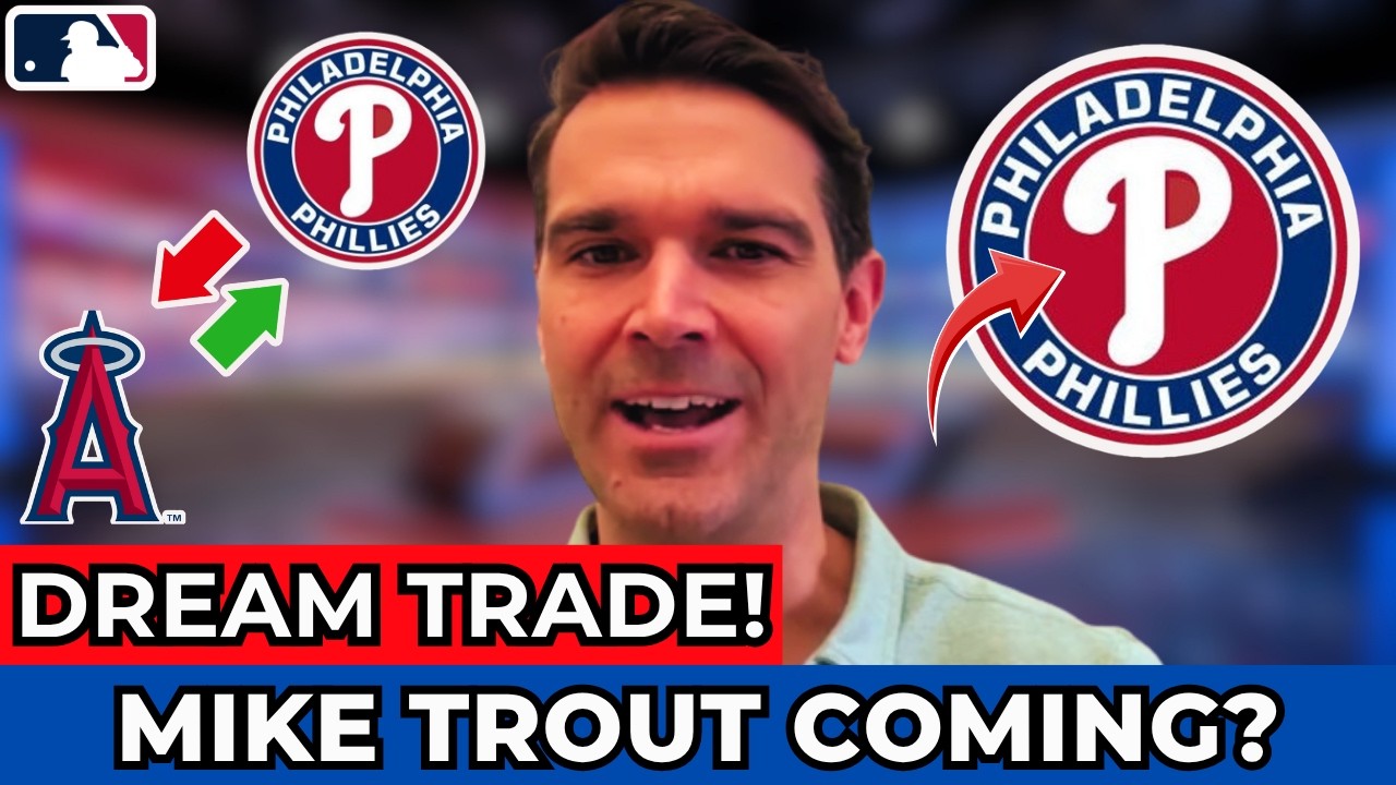 ABSURD PROPOSAL MIKE TROUT ON THE PHILLIES WOULD COST TWO FRANCHISE PROSPECTS! PHILLIES NEWS