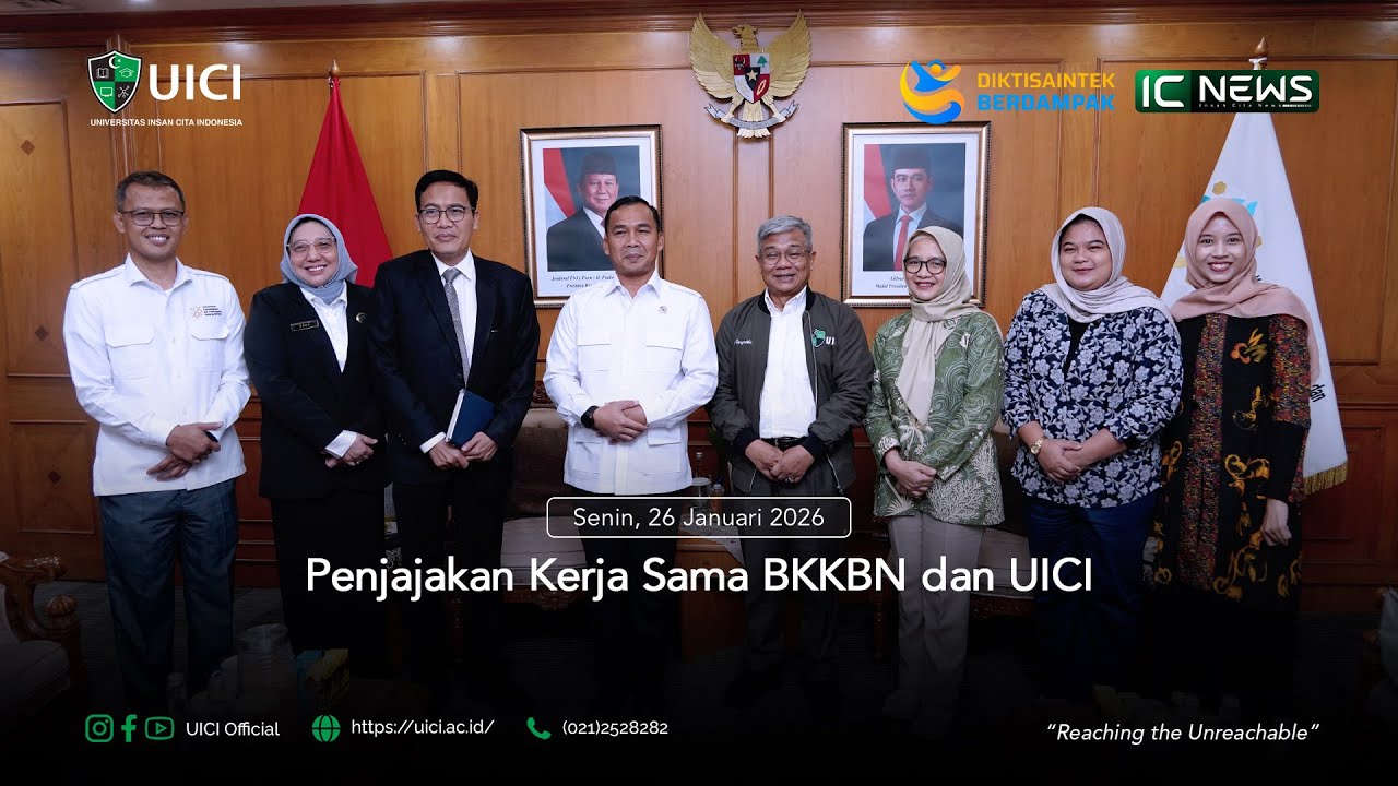 Penjajakan Kerja Sama BKKBN dan UICI - #ICNews