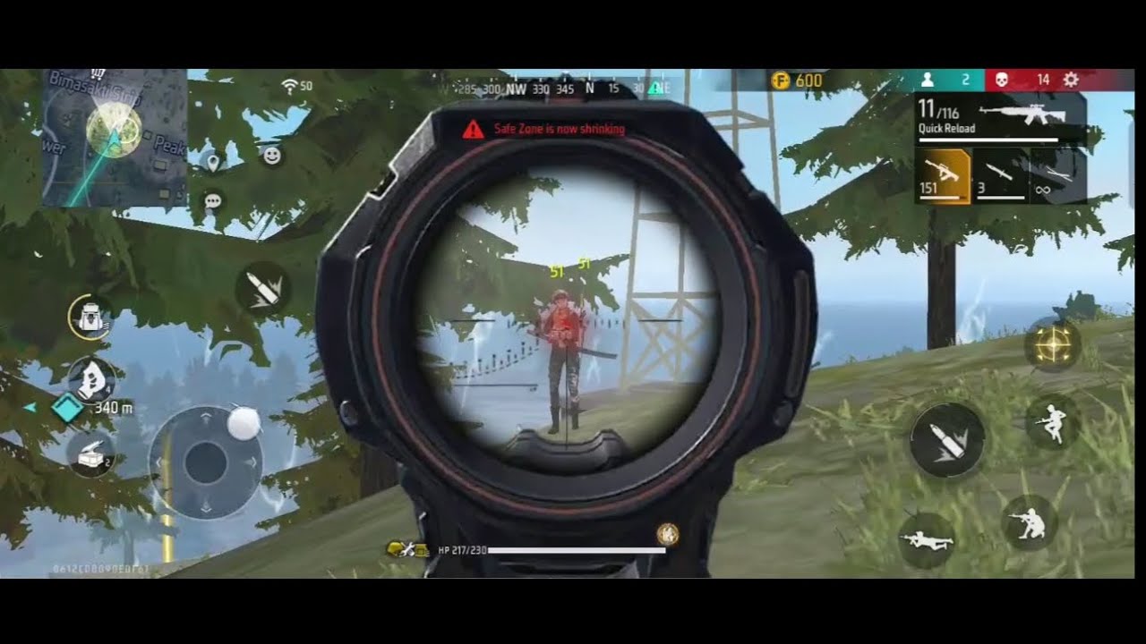 Free Fire Intense Fight 14 Kills booyah @Mastergaming65s