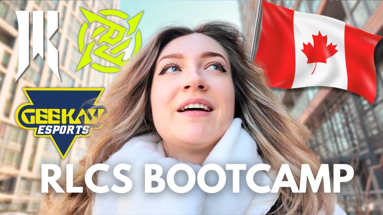 Spending a WEEK at RLCS BOOTCAMP with PRO PLAYERS (Toronto Vlog) 