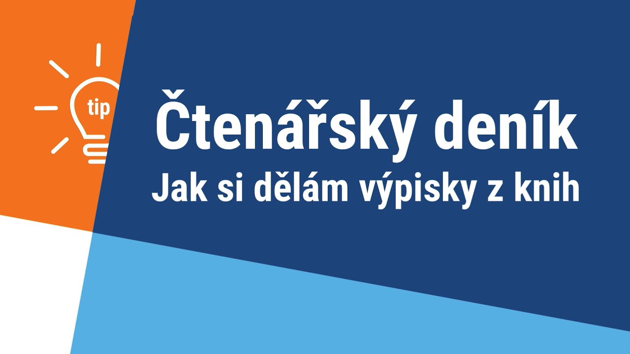 Čtenářský deník - jak na výpisky z knížek 📚