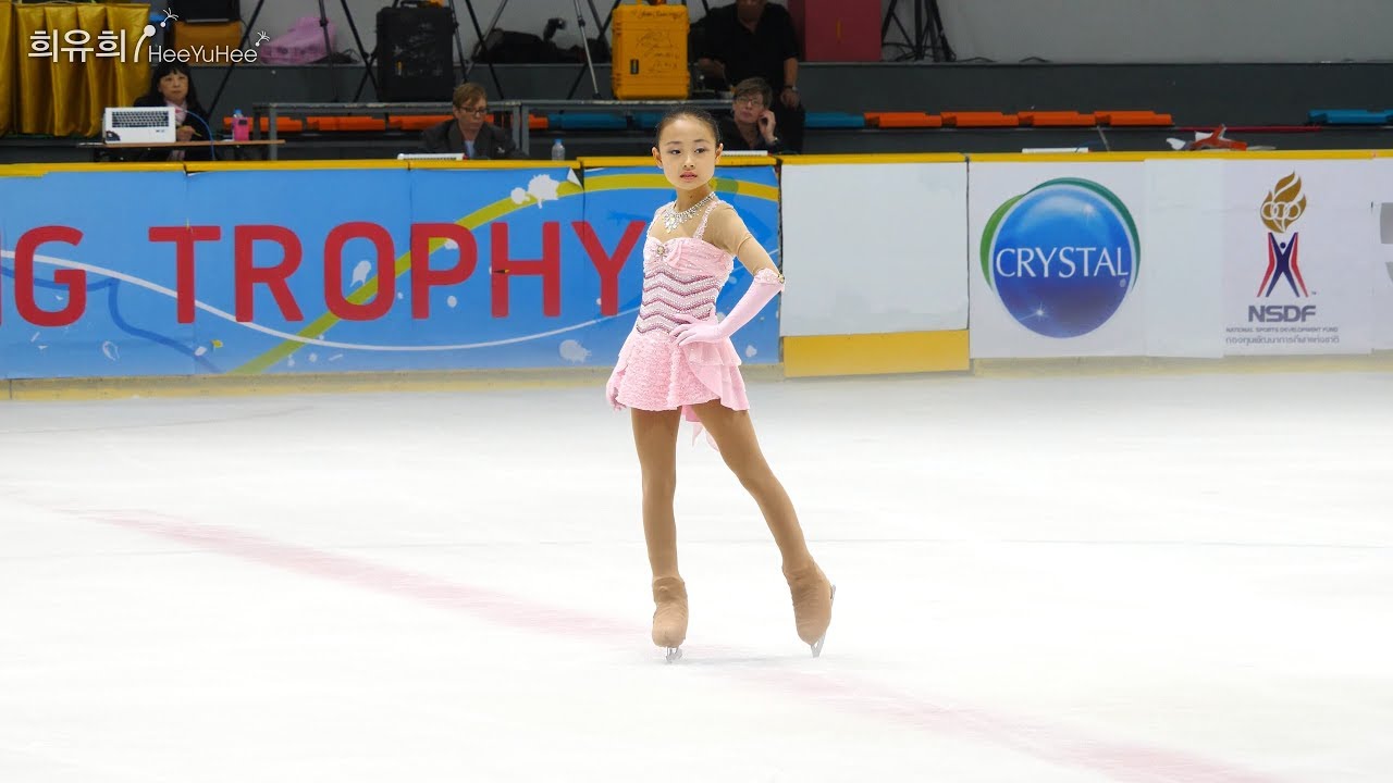 [4K60p] 2018 Asian Trophy (DAY1) Basic Novice Girls #08 김채연 Chae-Yeon KIM (KOR) FS (1st Place)