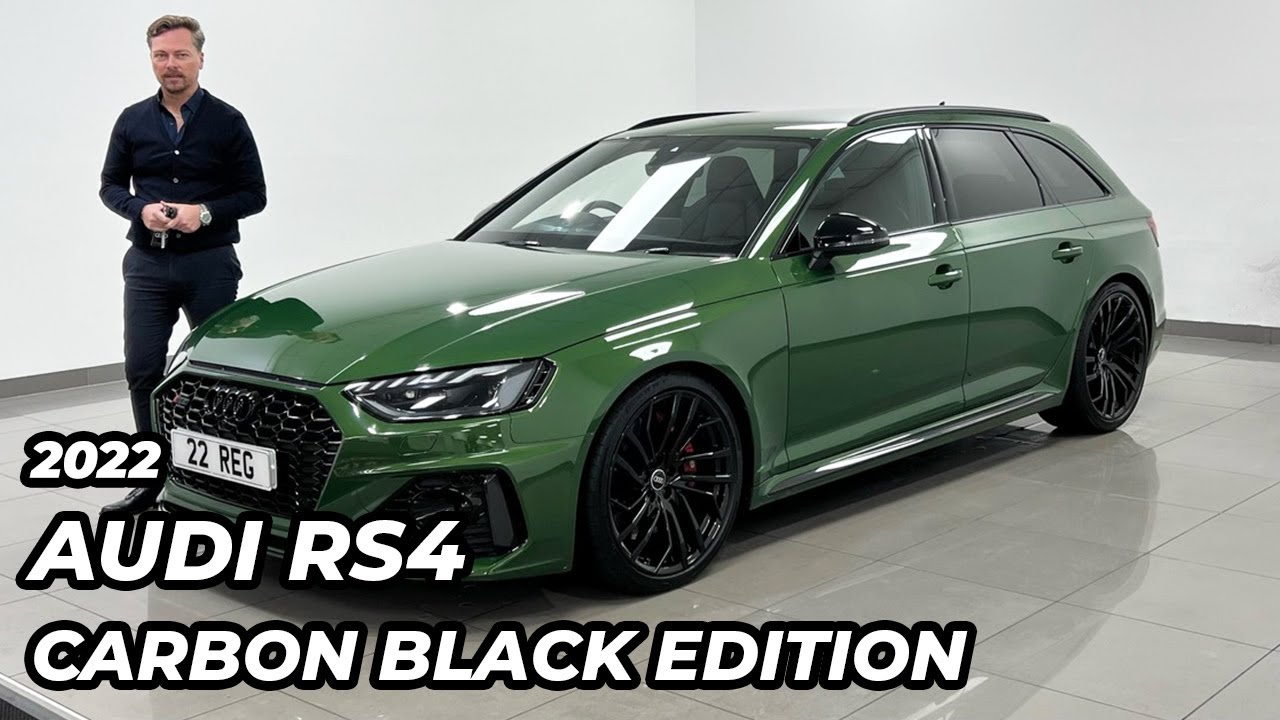 2022 Audi RS4 3.0TFSI Carbon Black Quattro