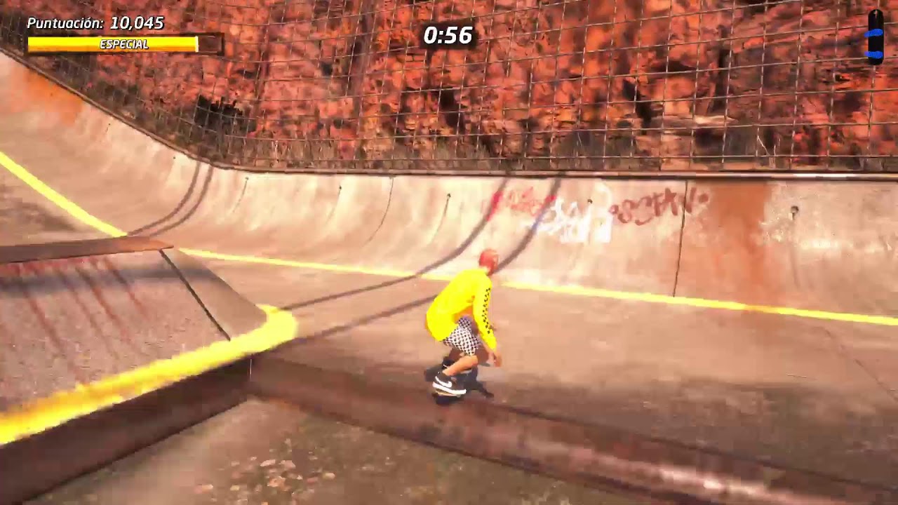 Tony Hawk's 1+2 downhill . S K A T E