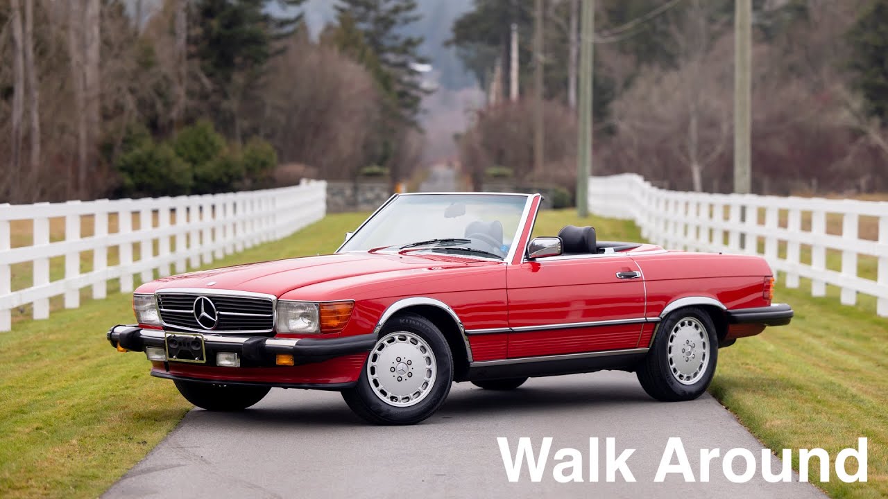 Review 1987 Mercedes Benz 560SL ~ Silver Arrow Cars Ltd
