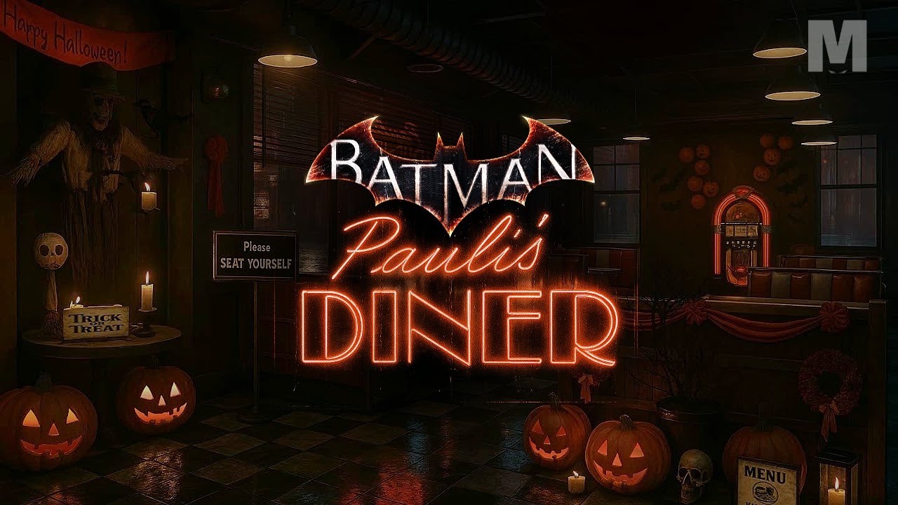 PAULI'S DINER AMBIENCE - Calm Before The Chaos | Oldies On The Radio | Arkham Knight Ambience