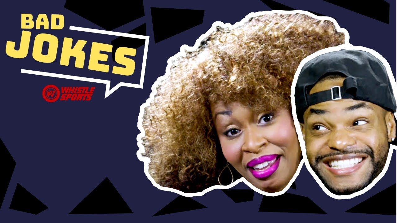 King Bach & Glozell Try Not To Laugh At BAD Jokes!
