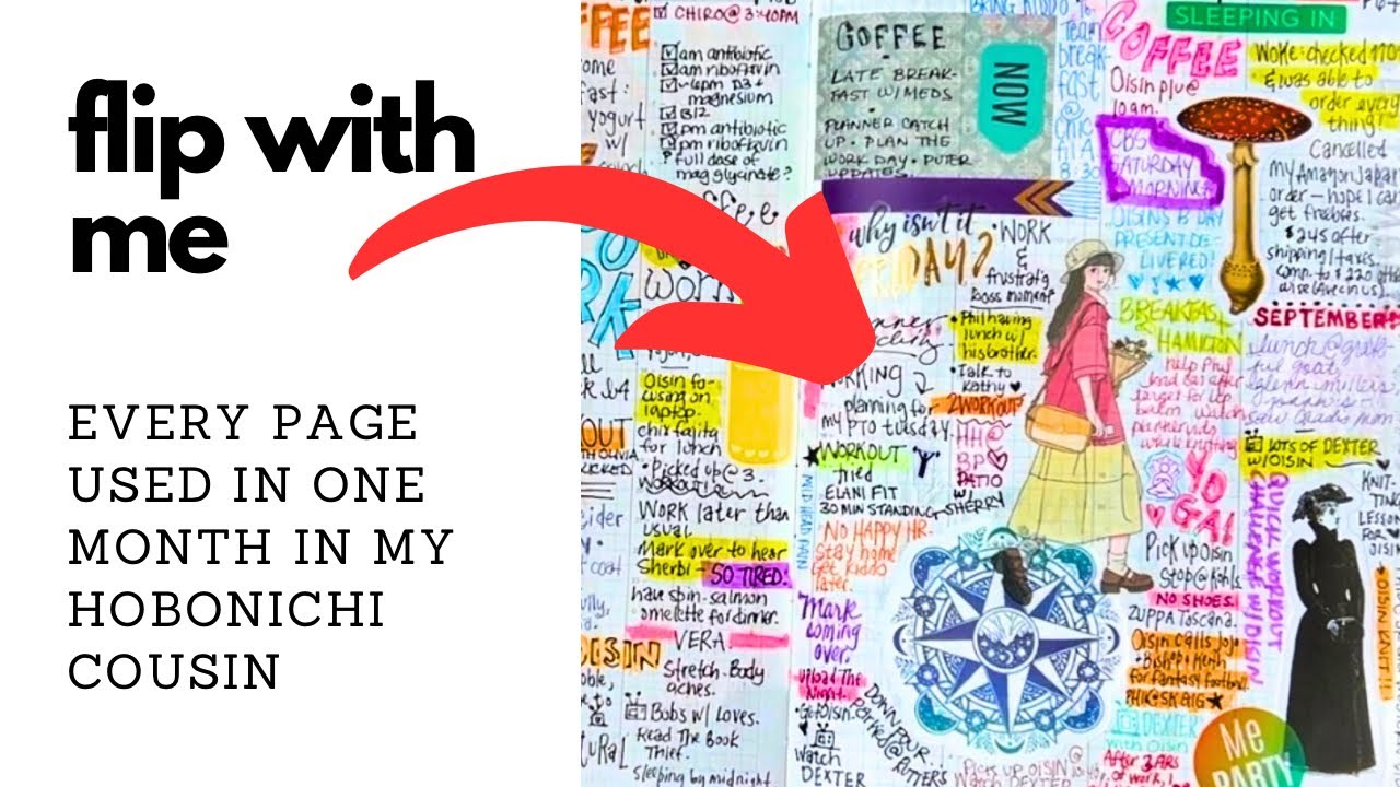 Chatty Hobonichi Cousin Flip-Through: Find New Weekly & Daily Page Ideas
