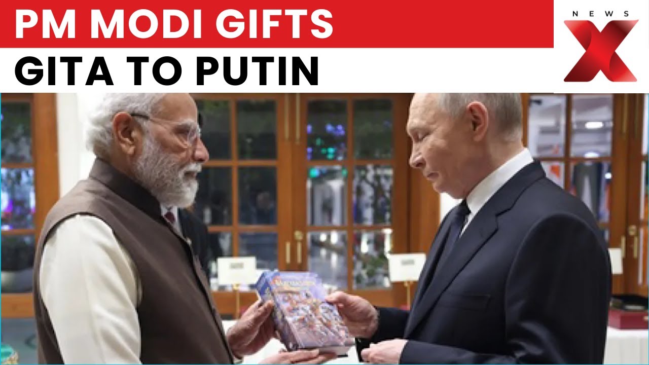 Putin's India Visit: PM Modi Gifts Putin Bhagavad Gita in Russia, Inspiring Millions Worldwide