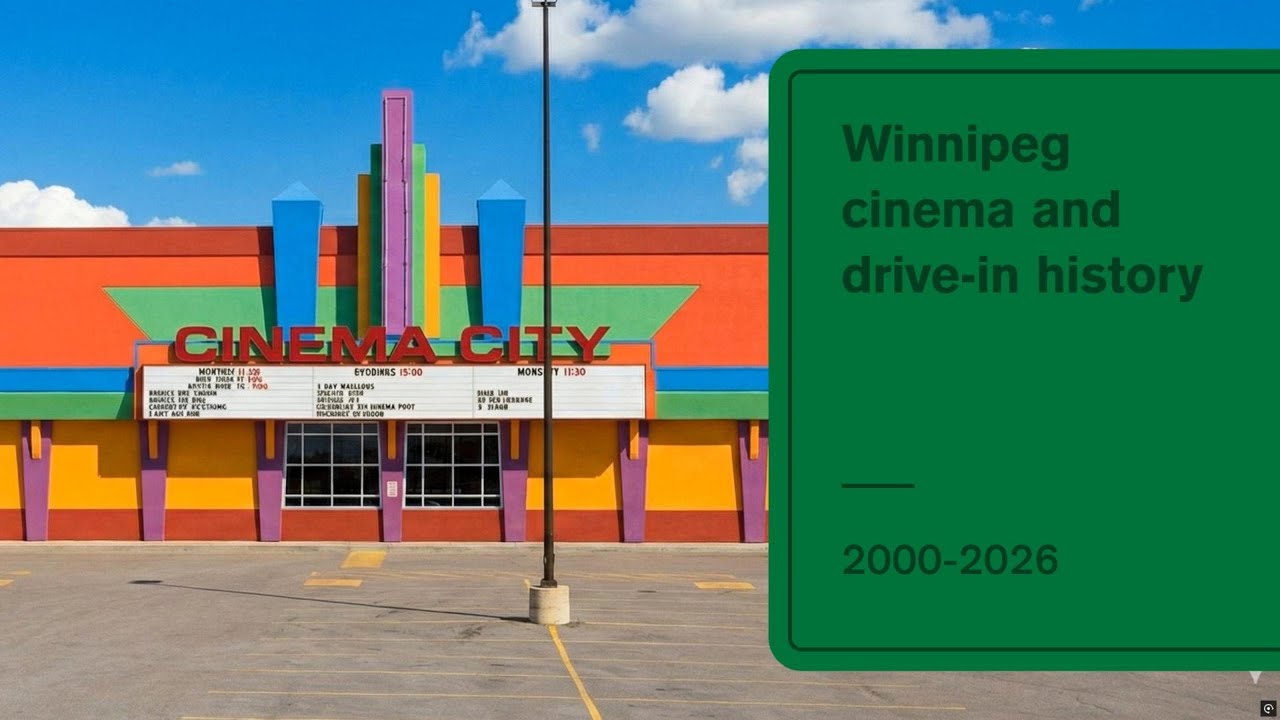 Winnipeg movie theatre and drive-in history 2000-2026