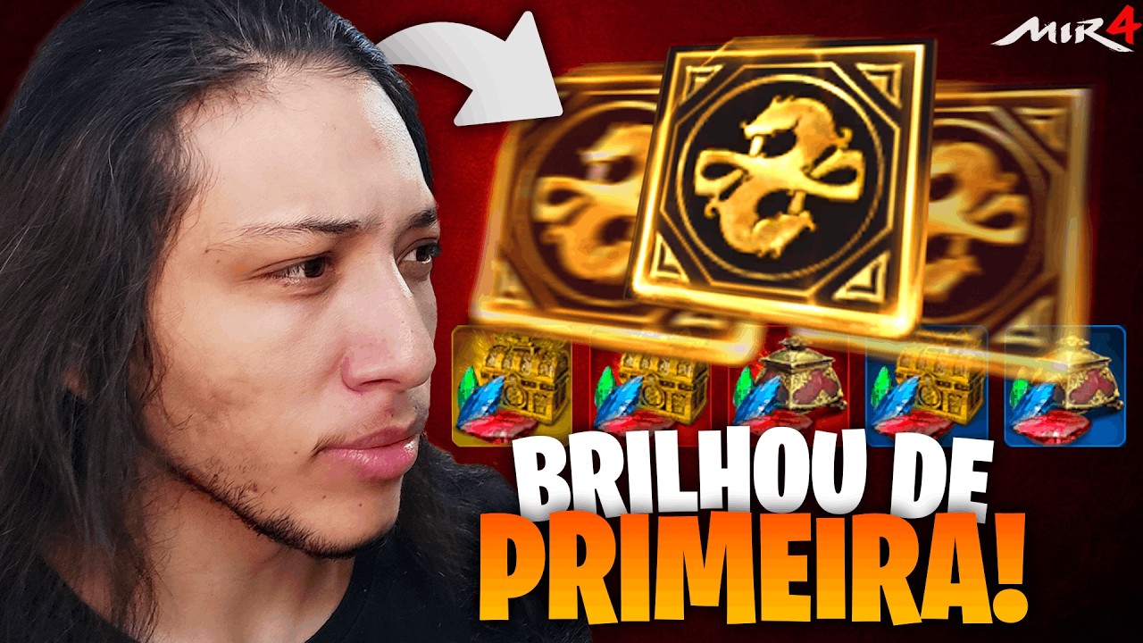 INACREDITAVEL! PRIMEIRO DIA E JA GARANTIU ALGUMAS PEDRAS / MIR4 GLOBAL