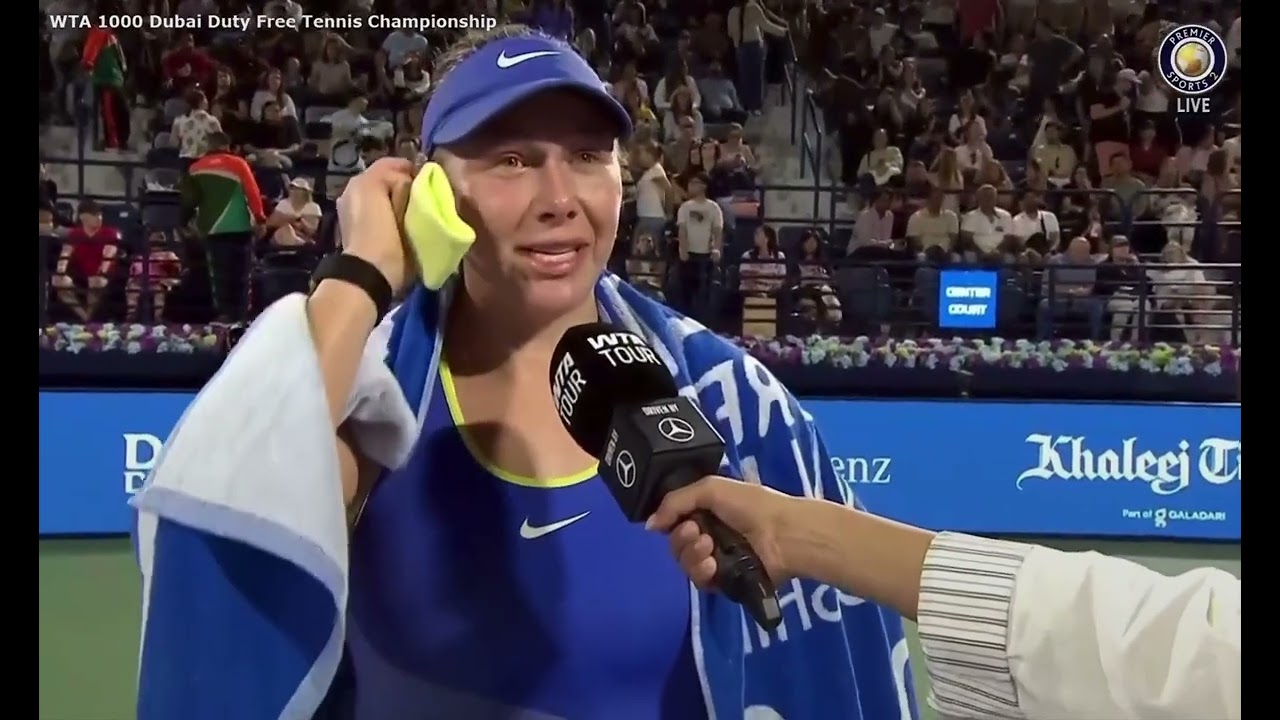 WTA Anisimova vs Andreeva Final Stretch Quarterfinal Game