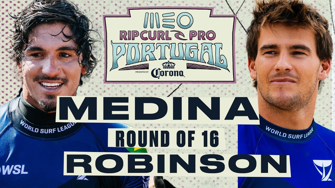 Gabriel Medina vs Jack Robinson | MEO Rip Curl Pro Portugal 2024 - Round of 16