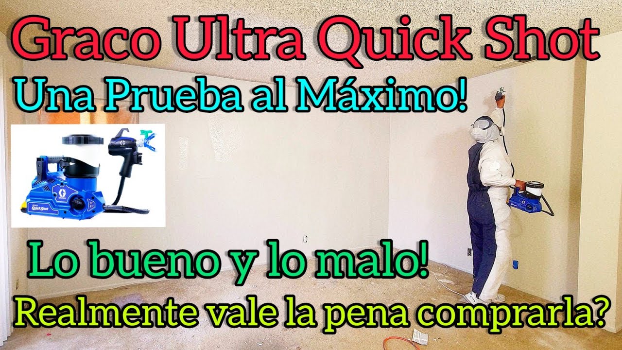 Graco Quick Shot, Cómo usarla correctamente! video detallado para principiantes