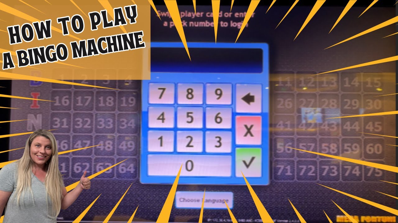How to Play Bingo on a Big Machine