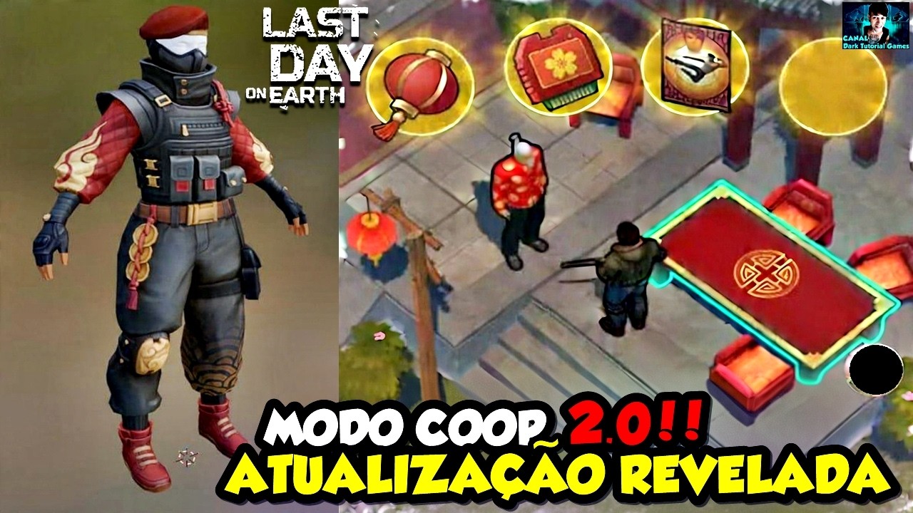 ●Vazaram imagens da atualização! Novo Modo COOP + Evento Dia dos Namorados 👁 Last Day On Earth