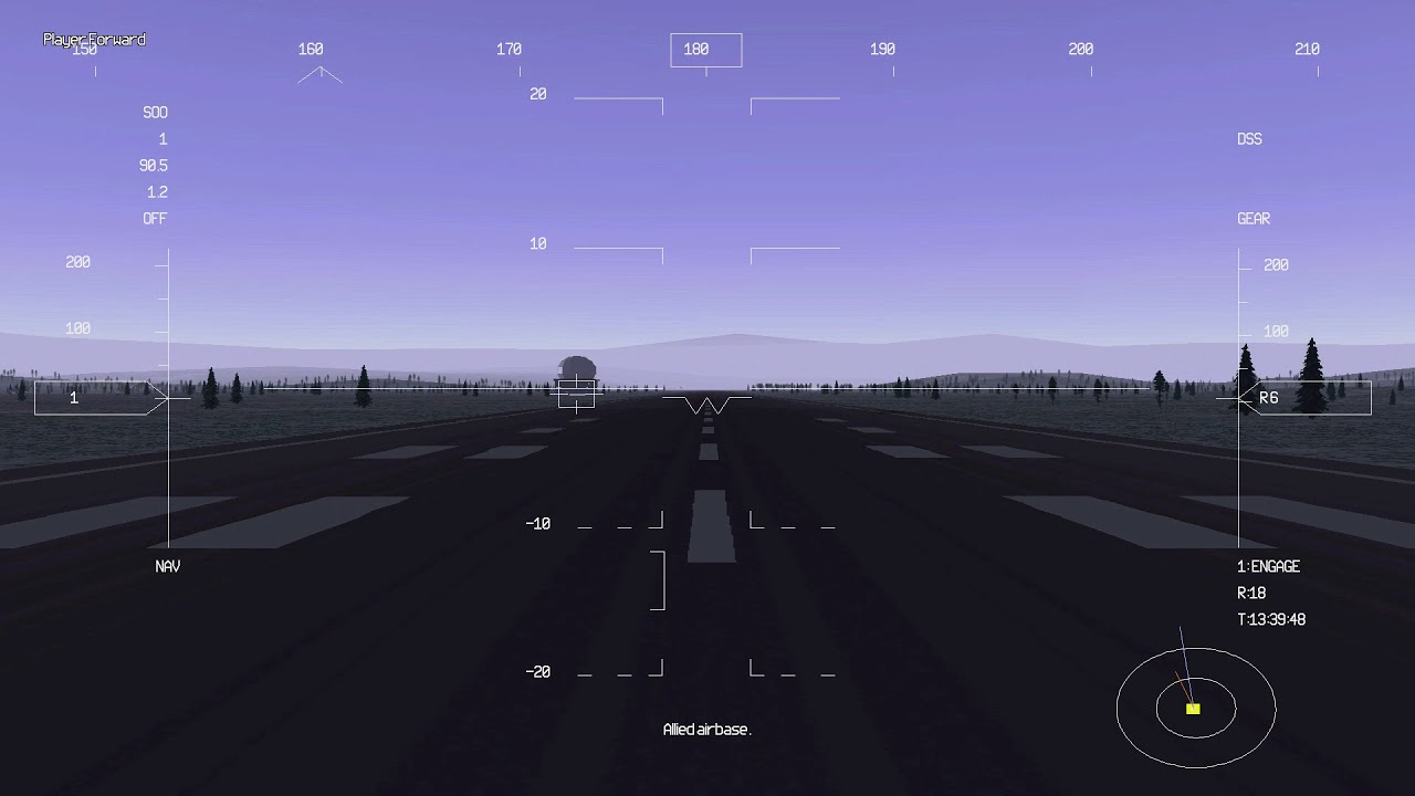 Eidos Joint Strike Fighter (JSF) in sw render mode w/ lookup CTD bug + PPJoy+GlovePIE + WhiteKnight