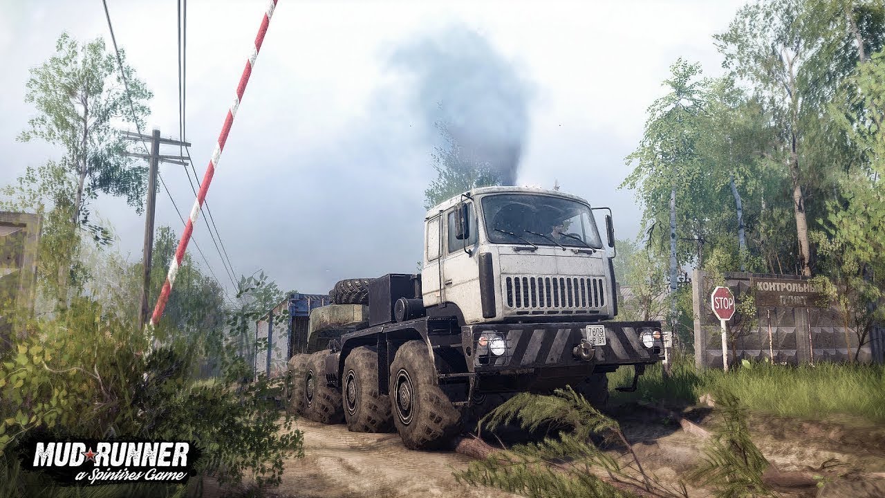 Spintires: Mudrunner - Вечерний стрим #9
