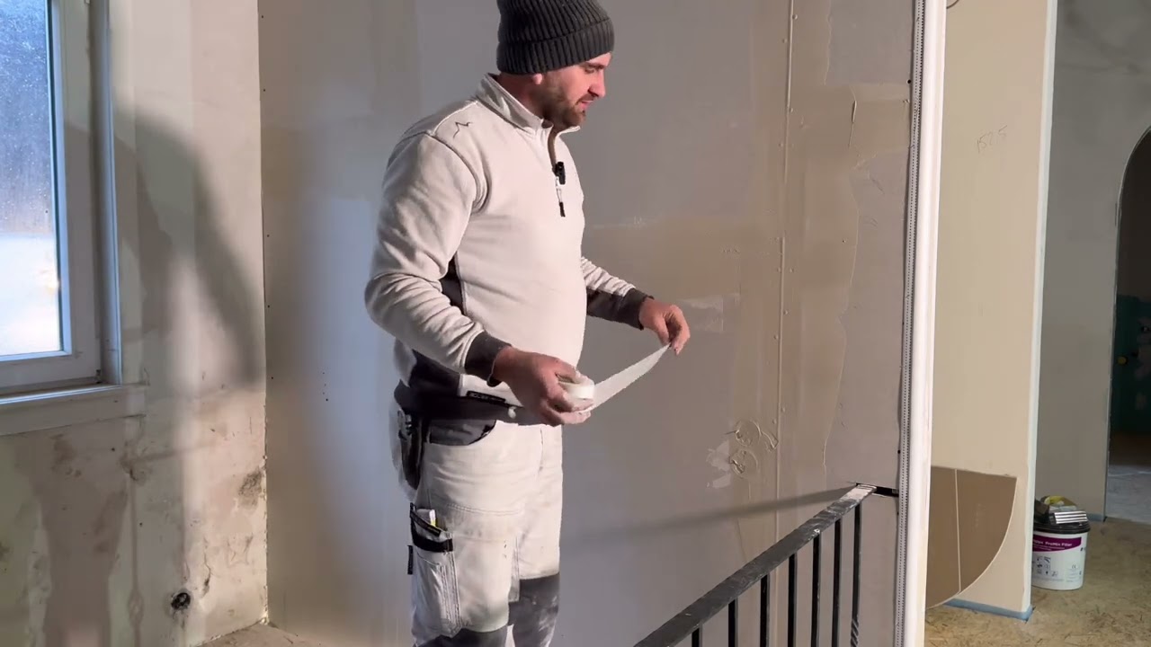 Cum Se Aplică Corect Banda La Îmbinările Dintre Plăcile De Gips Carton