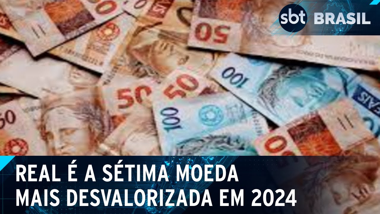 Real é a sétima moeda que mais se desvalorizou frente ao dólar em 2024 | SBT Brasil (02/12/24)