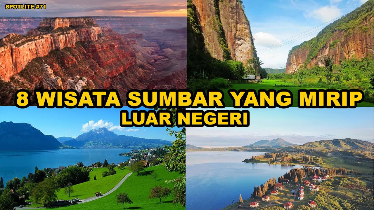 8 WISATA SUMBAR YANG MIRIP DENGAN LUAR NEGERI ! REKOMENDASI UNTUK YANG LIBURAN LEBARAN NANTI !!