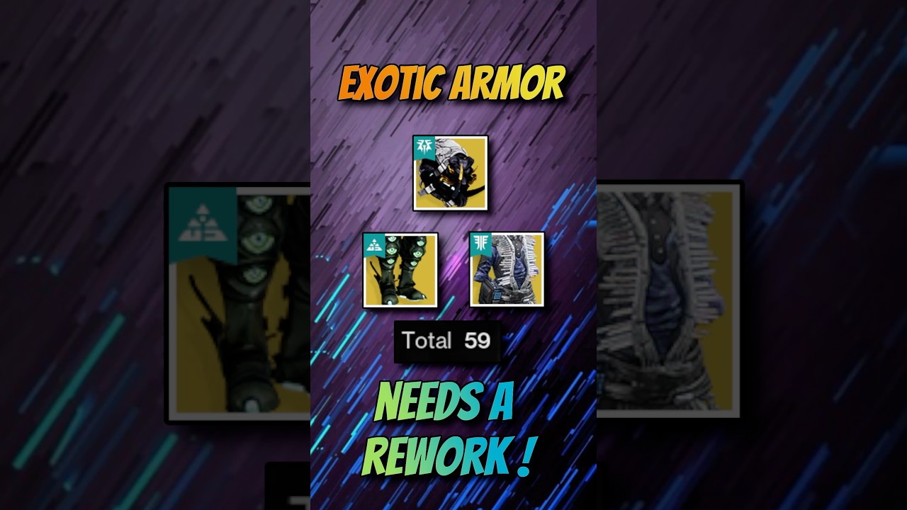 Почему экзотическая броня 2.0 лучше экзотической брони 3.0? #destiny2 #armor3.0 #exoticupdate