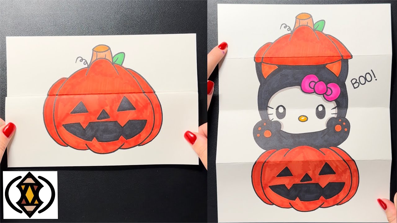 Halloween Hello Kitty Surprise Fold | Sanrio