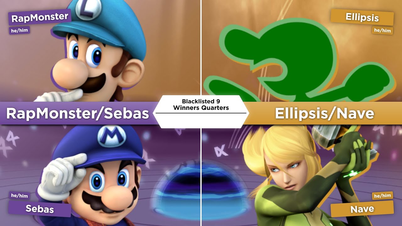 Blacklisted 9 Doubles WQ - RapMonster/Sebas (B) vs Ellipsis/Nave (G)