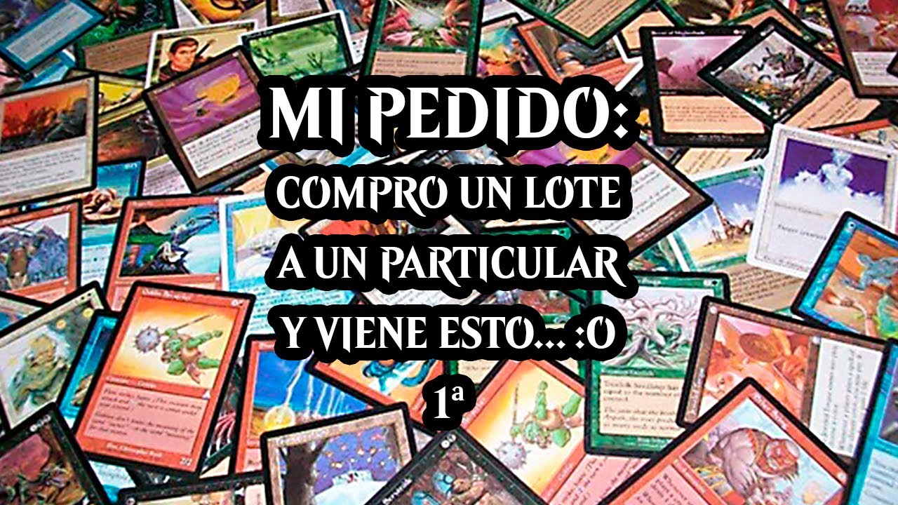 MI PEDIDO Compro un lote impresionante 1ª PARTE