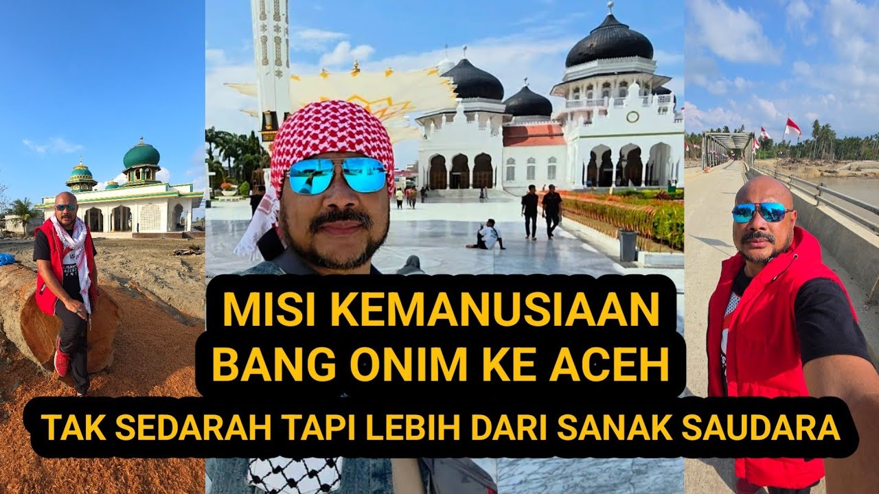 ACEH SUMATERA🇮🇩 PUN PEDULI PALESTINA, REUNI DI LOKASI BANJIR