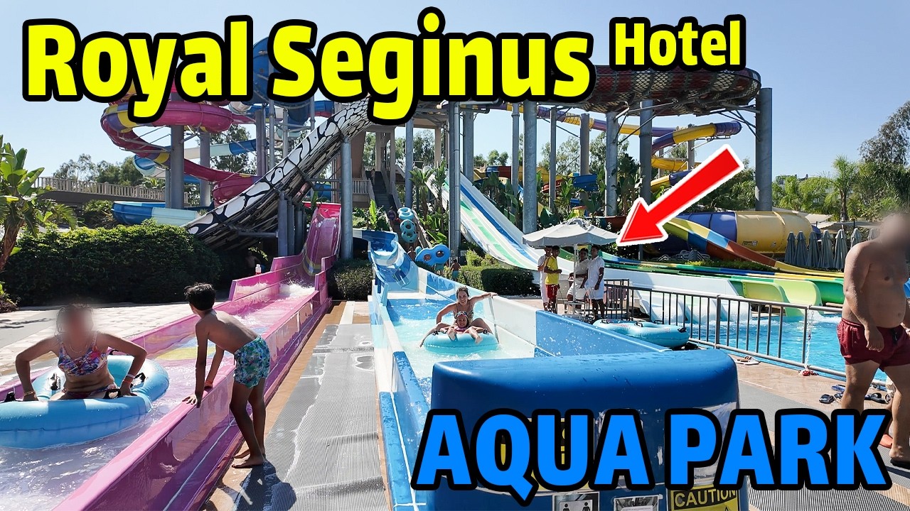 ROYAL SEGINUS HOTEL Aquapark NEW 2025 Uall Inclusive ANTALYA WALKING TOUR Travel Vlog