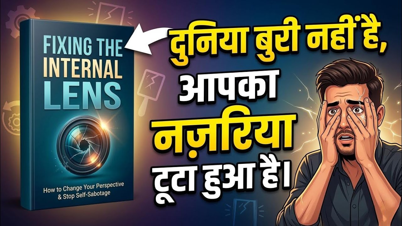 FIXING THE INTERNAL LENS ✨ | दुनिया बुरी नहीं है, आपका नज़रिया टूटा हुआ है | Hindi Audiobook 