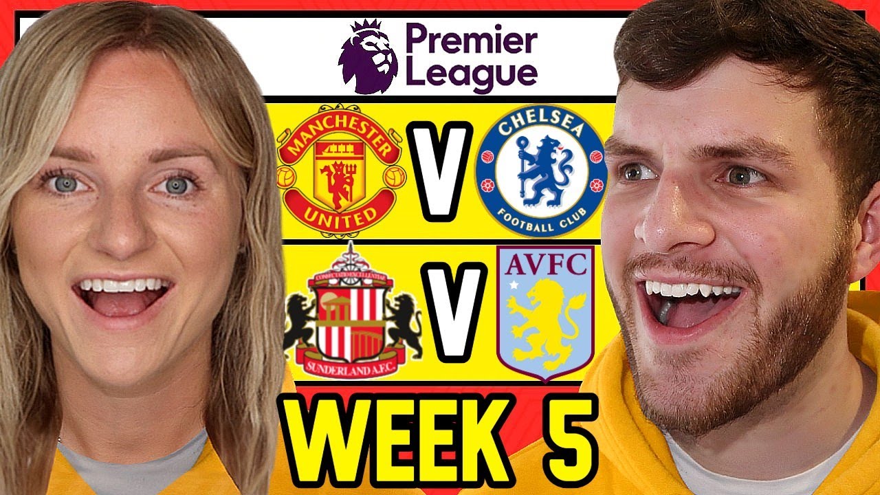 PREMIER LEAGUE WEEK 5 PREDICTIONS
