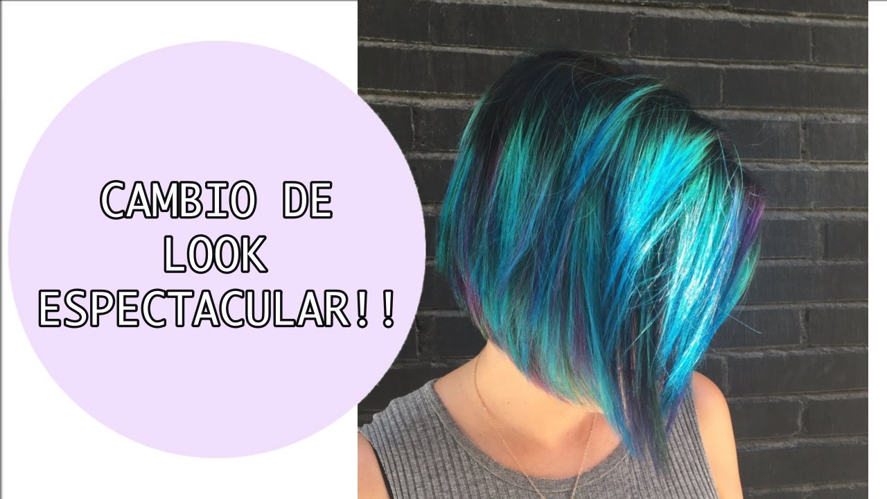 Cambio de look ESPECTACULAR! Cabello fantasía.