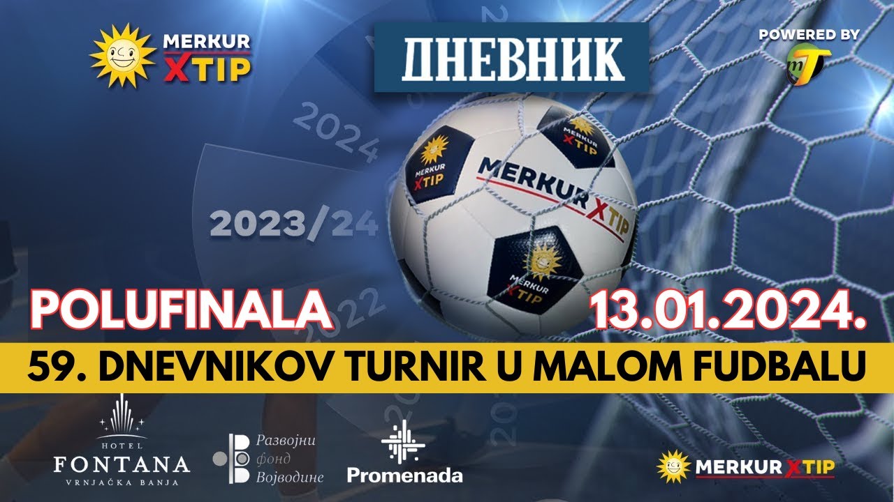 59. Dnevnikov turnir - POLUFINALA (Subota, 12.01.2024.)