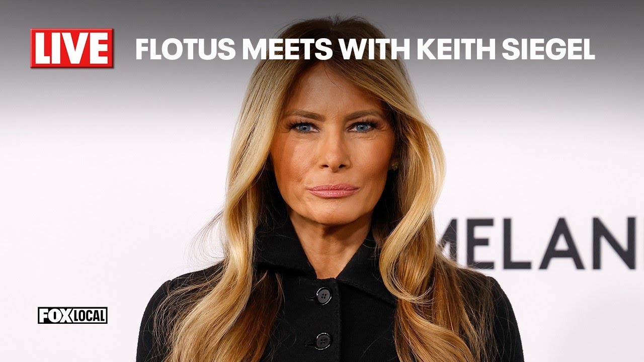 LIVE: Melania Trump meets with Keith Siegel