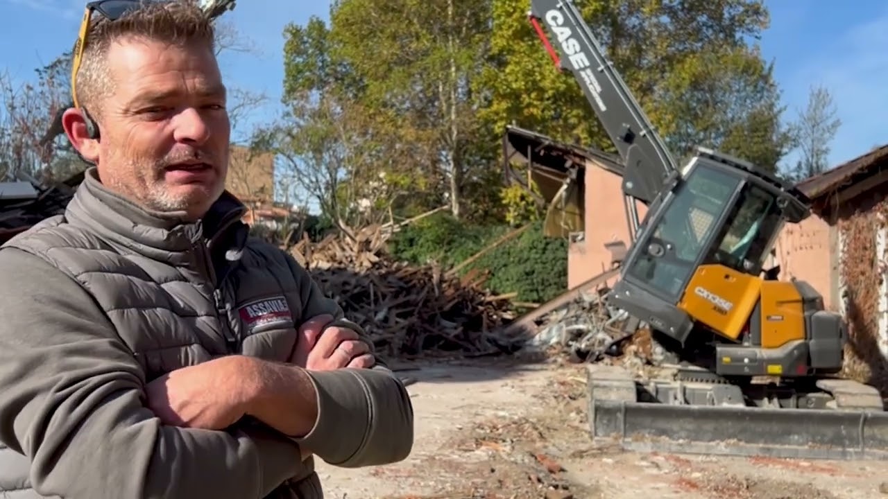 Europe: CASE - Testimonial CX135E XRD- Cassavia - Italy