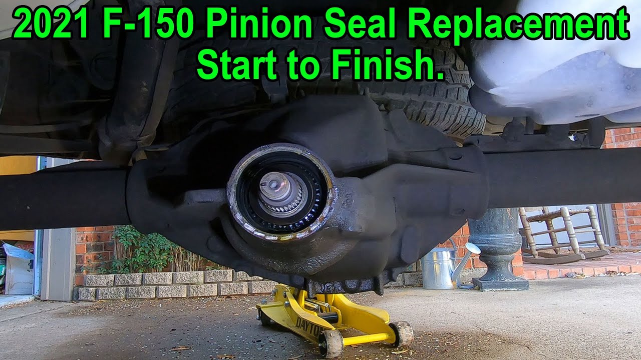 2021 F 150 Pinion Seal Replacement Start to Finish.