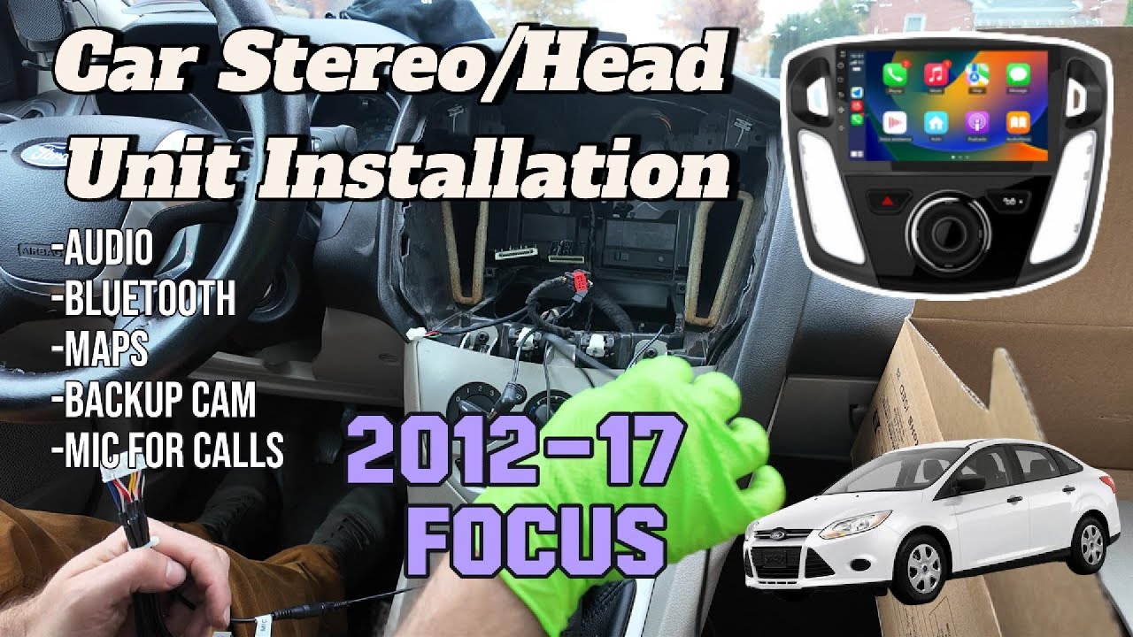 Замена стереосистемы/головного устройства Ford Focus 2013