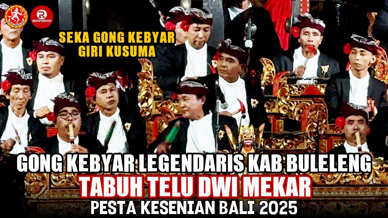 Kab Buleleng, Tabuh Telu Dwi Mekar, Gong Kebyar Legendaris Duta Kab Buleleng | PKB 2025
