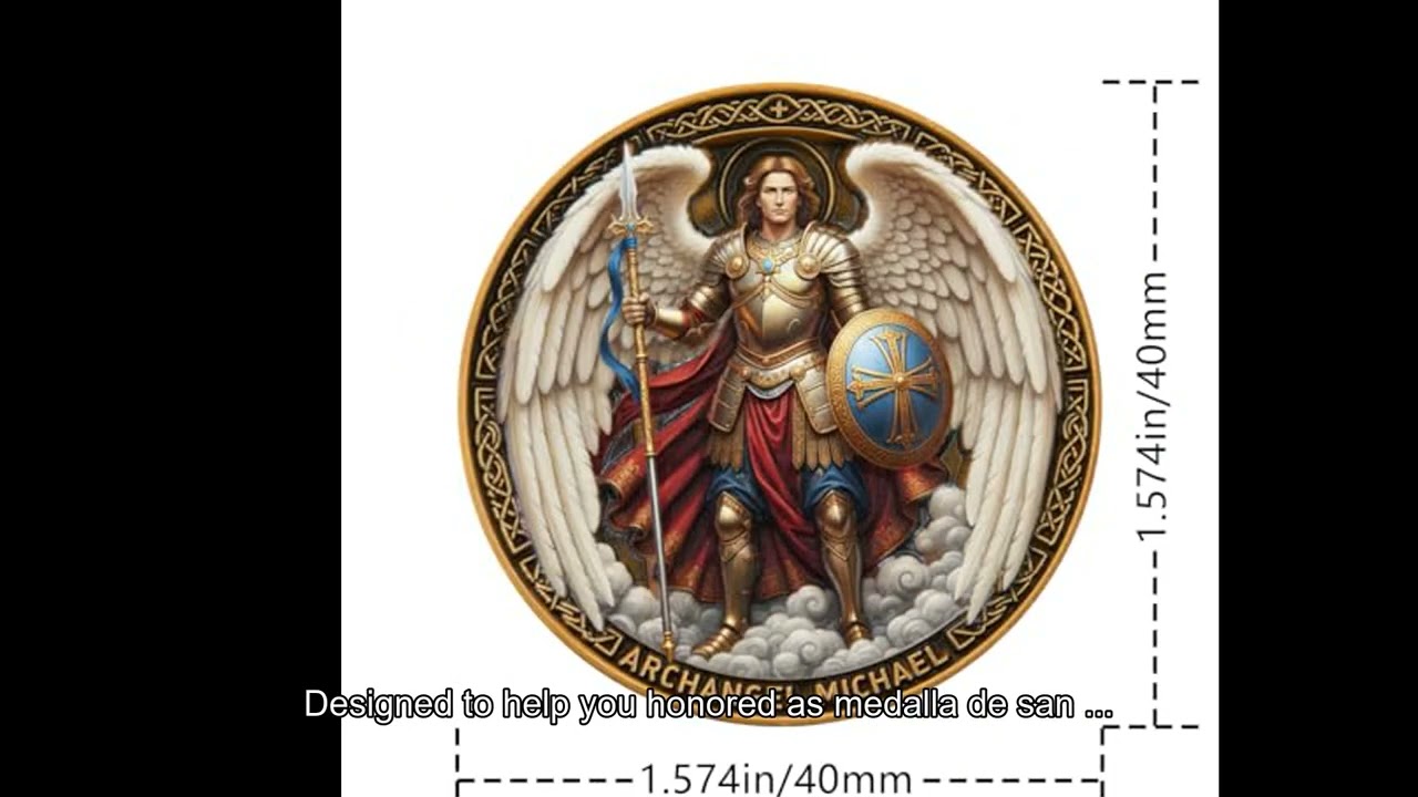 VITOLEO Archangel Michael Prayer Coin - Review